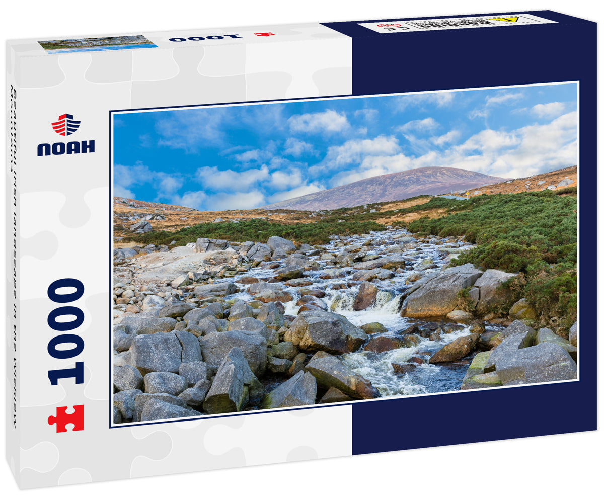 Beautiful Irish landscape in the Wicklow Mountains