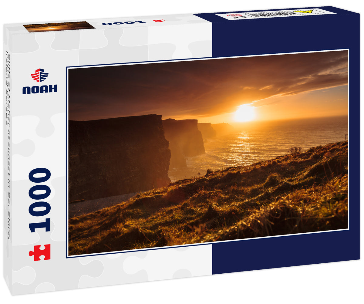 Cliffs of Moher at sunset in Co. Clare, Ireland Europe