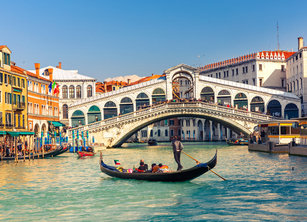 Rialto bridge in Venice
