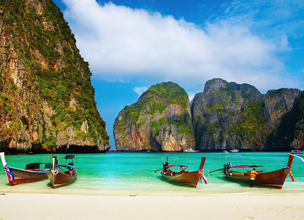 Tropical beach, Maya Bay, Thailand