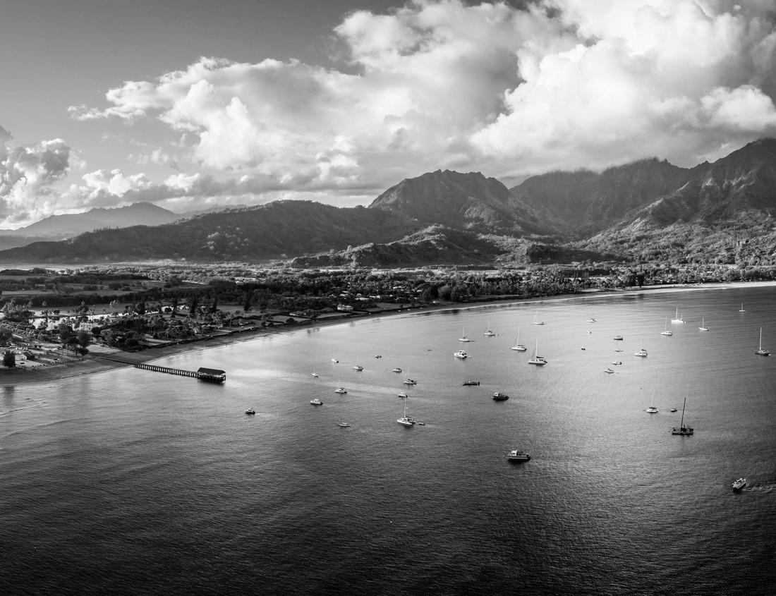 Noah Jigsaw Puzzle A winter day hovering a historic barn of the Carson Valley in the small town of Gardnerville, Nevada in black white 1000 pieces