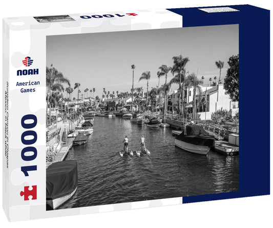 Noah Jigsaw Puzzle Sumidero Canyon in Chiapas, Mexico. in black white 1000 pieces