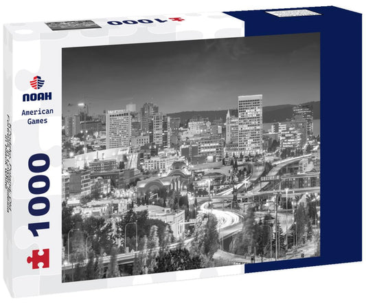 Noah Jigsaw Puzzle Klodzko, Poland: Old Fortress in Lower Silesia in black white 1000 pieces