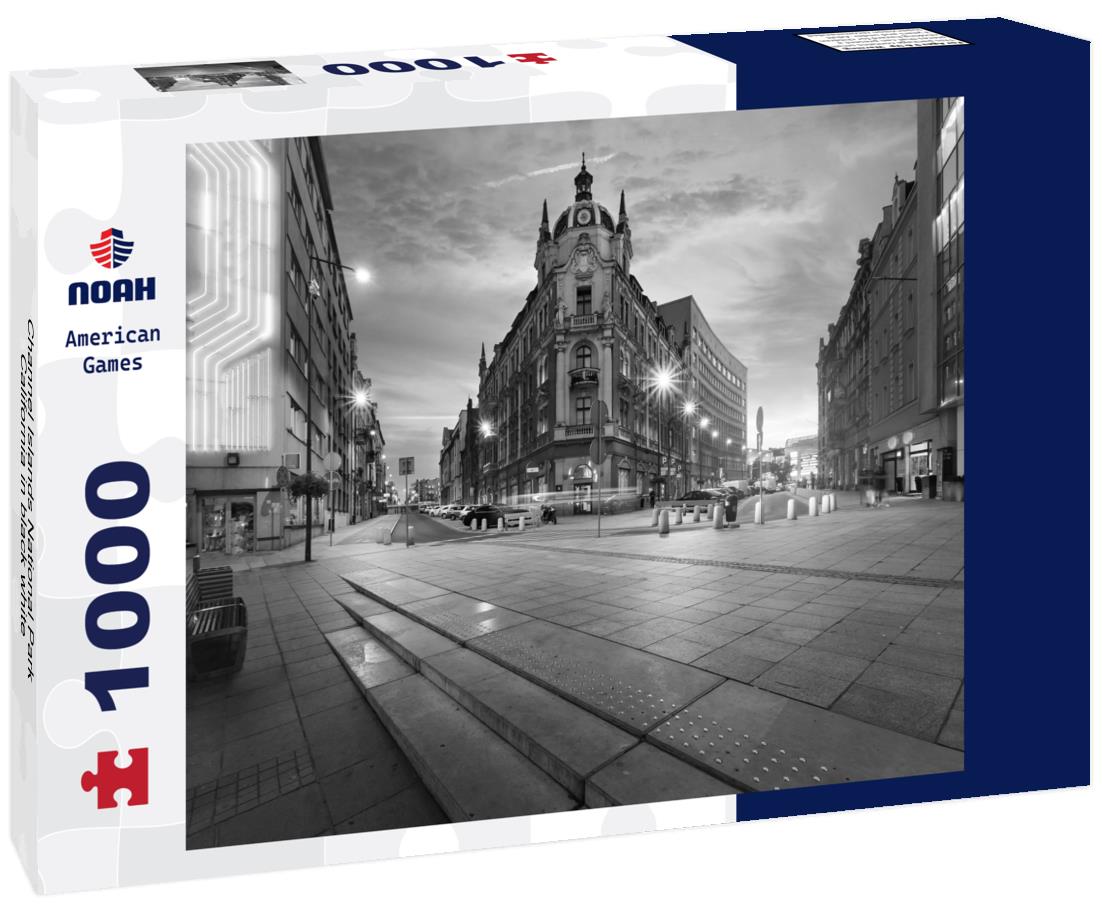 Noah Jigsaw Puzzle Channel Islands National Park California in black white 1000 pieces