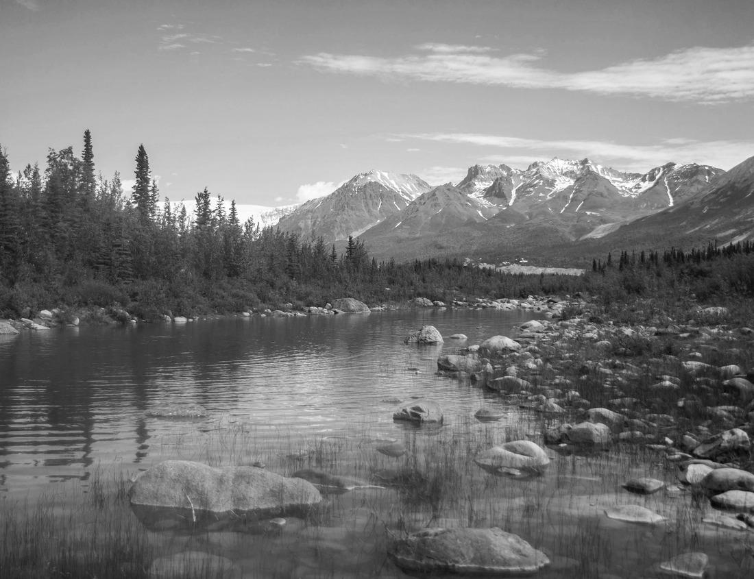 Noah Jigsaw Puzzle Abbey Chorin, Eberswalde, Brandenburg, Germany in black white 1000 pieces