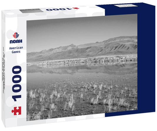 Noah Jigsaw Puzzle St. Peter's Cathedral on Likoma Island in Malawi in black white 1000 pieces