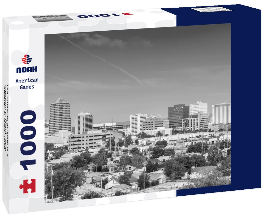 Noah Jigsaw Puzzle The Museum of Work is a museum in Norrköping, Sweden in black white 1000 pieces