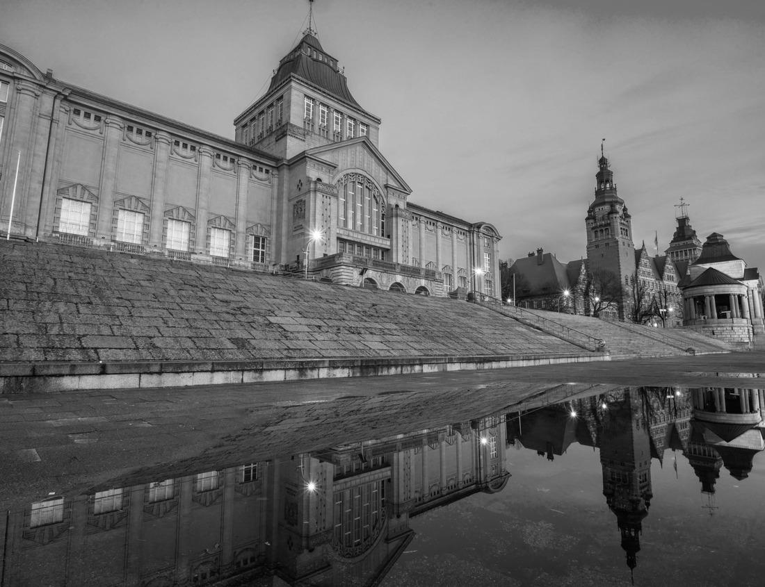 Noah Jigsaw Puzzle Beautiful morning view of Indonesia. Panorama landscape paddy fields with beautiful colors and sky, natural light in black white 1000 pieces