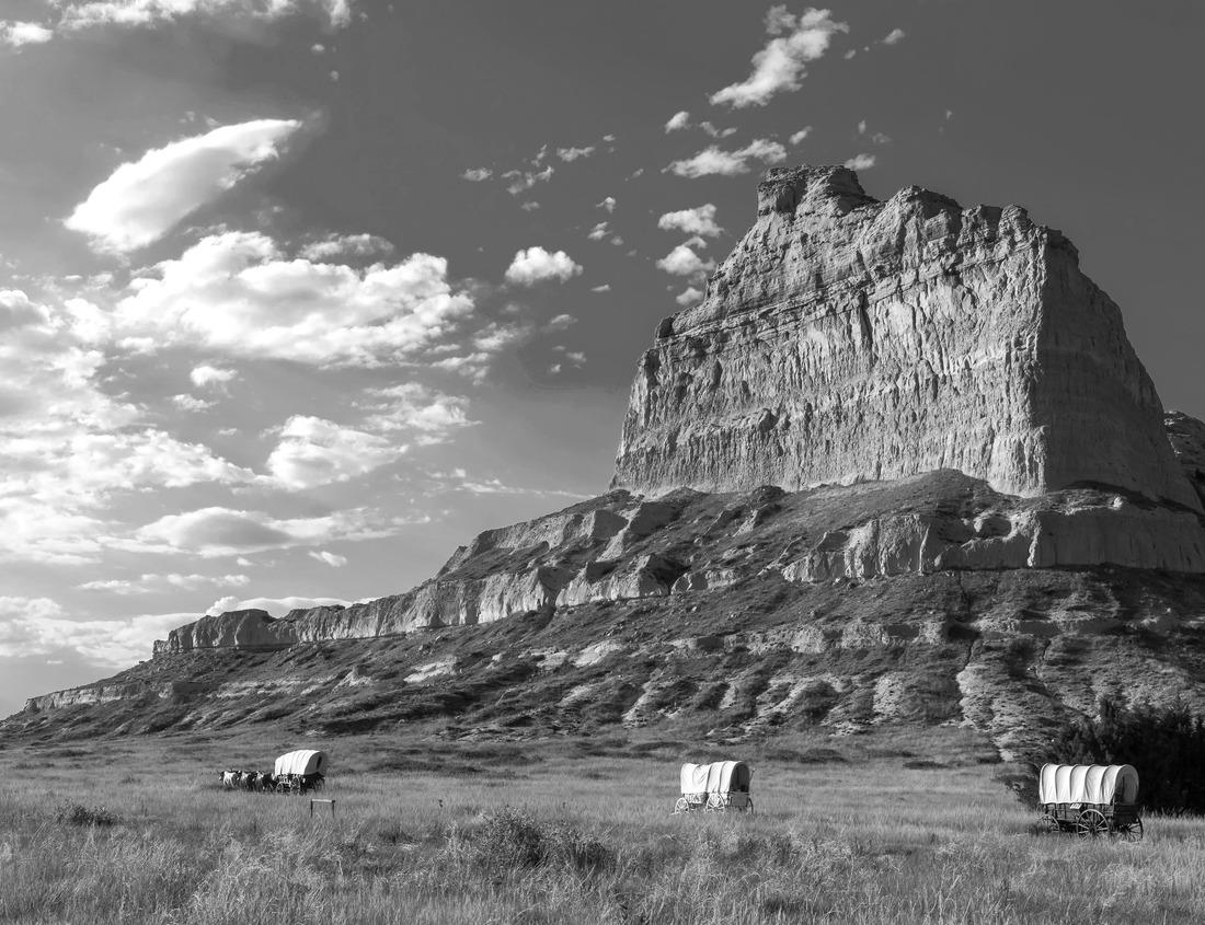 Noah Jigsaw Puzzle Alberta Falls Rocky Mountain National Park in black white 1000 pieces