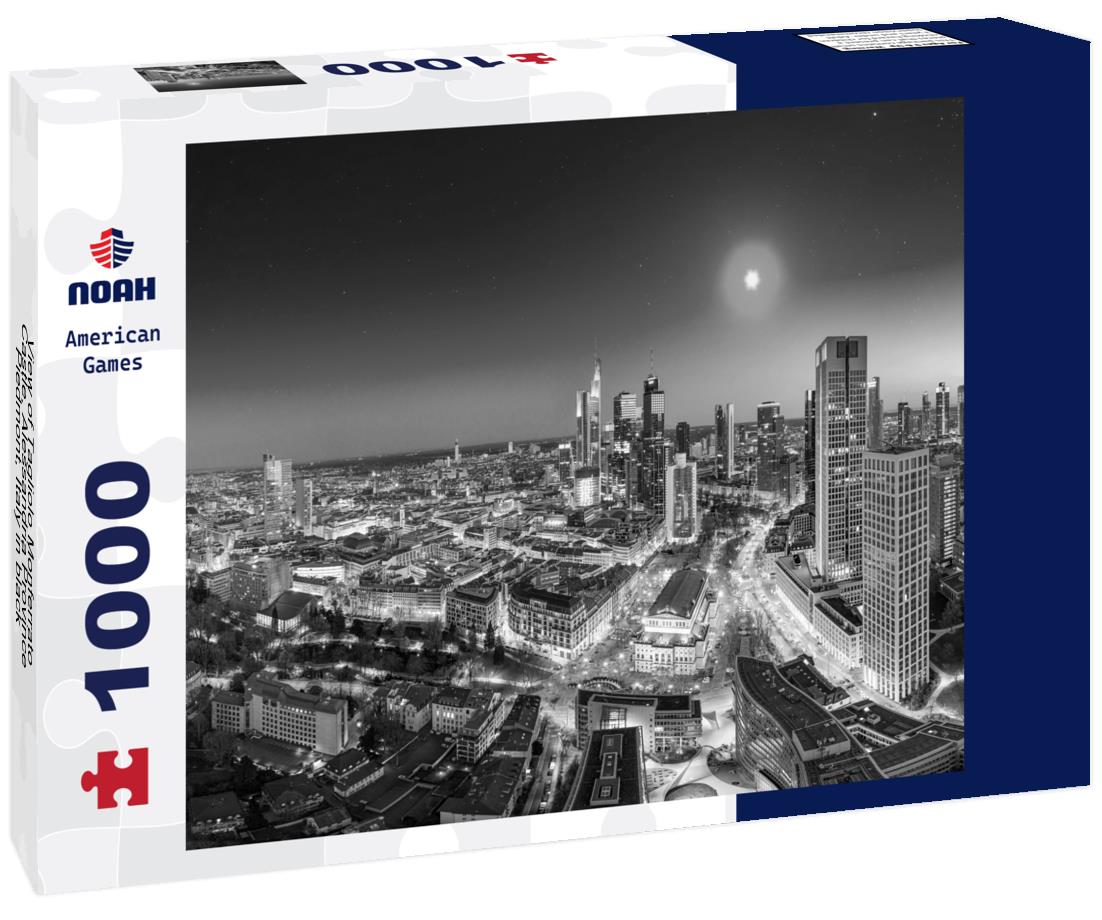 Tagliolo Monferrato Castle, Alessandria Province, Piedmont, Italy 1000pc PuzzleBlack and White