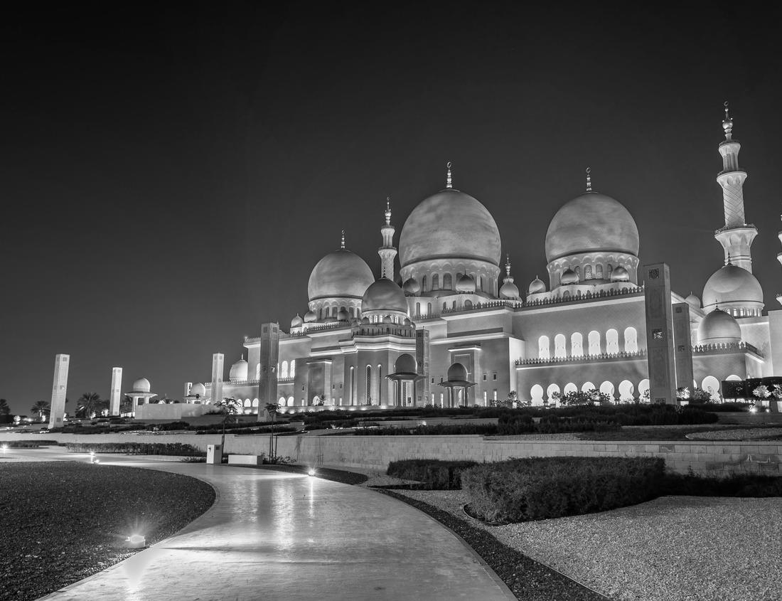 Noah Jigsaw Puzzle Neuruppin lake promenade, Germany in black white 1000 pieces