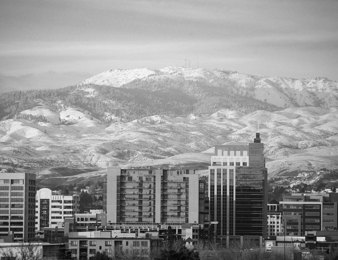 Noah Jigsaw Puzzle View of Duomo Square with the Cathedral of St. Maria-Asumption (Santa Maria Assunta) and the Archbishop's Palace, Lecce, Italy in black white 1000 pieces