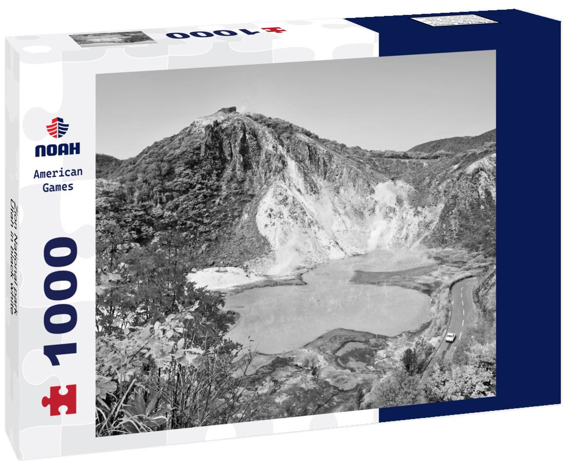 Zion National park, Utah 1000pc PuzzleBlack and White