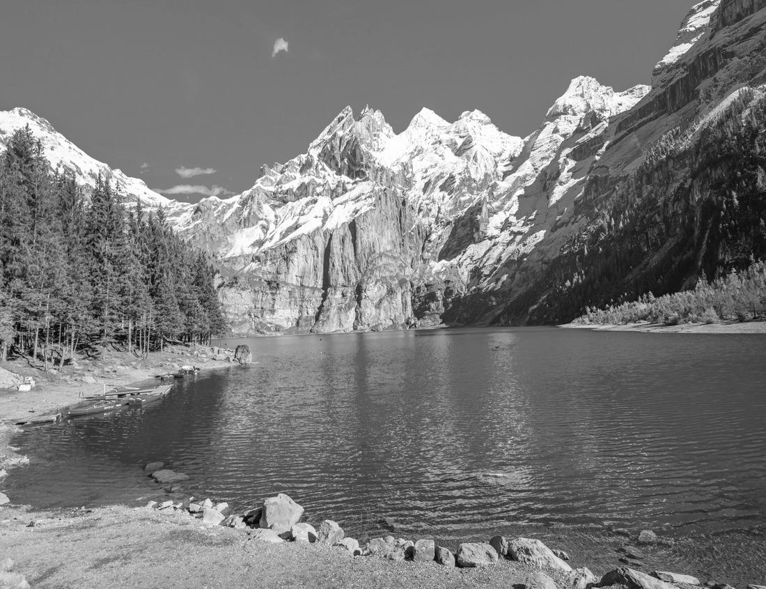 castle tower of the city of Brodnica - Church of St. Catherine of Alexandria 1000pc PuzzleBlack and White