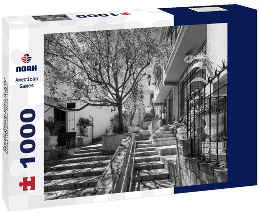 Noah Jigsaw Puzzle View from Rainbow Point in Bryce Canyon National Park in Utah during spring in black white 1000 pieces