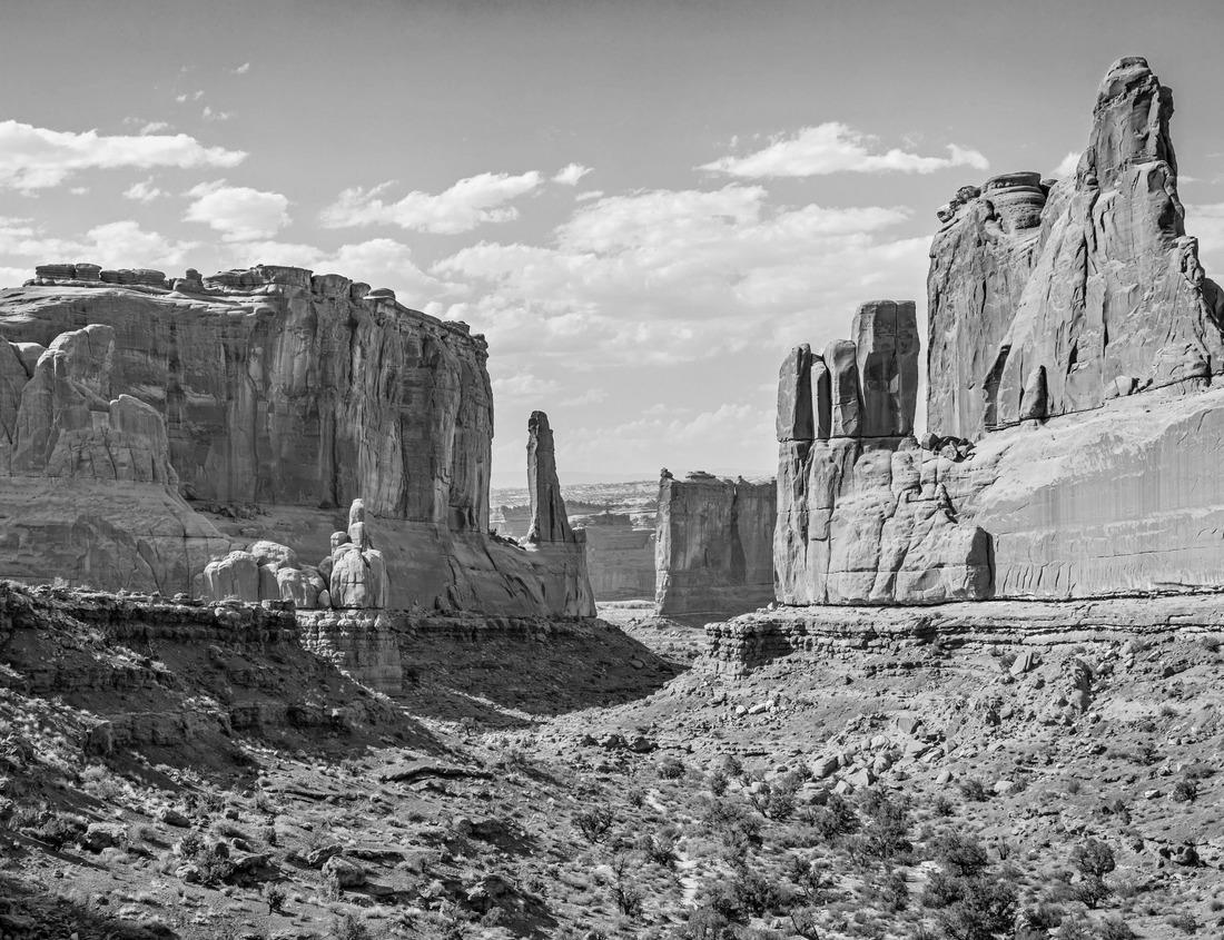 Noah Jigsaw Puzzle Old city of Waren an der Müritz, Germany in black white 1000 pieces