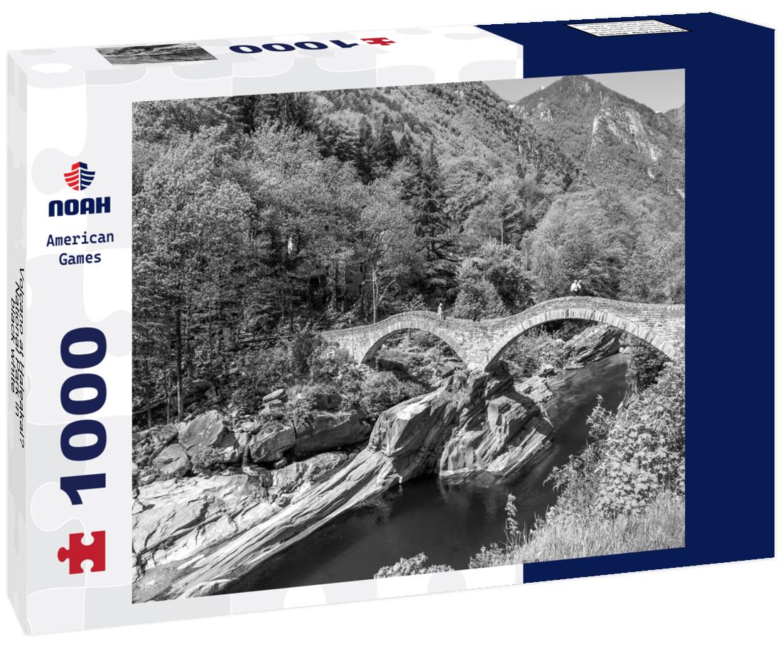 Noah Jigsaw Puzzle Volcano at Haleakala National Park in black white 1000 pieces