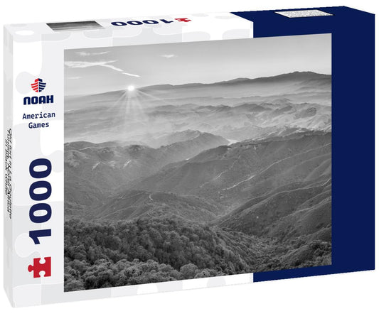 Noah Jigsaw Puzzle Old fort in La Goulette, Tunisia, North Africa in black white 1000 pieces