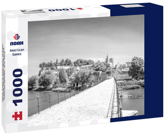 Noah Jigsaw Puzzle Kota Tua, Jakarta old town, the original downtown area of Jakarta, Indonesia in black white 1000 pieces