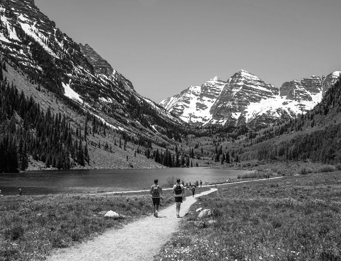 Noah Jigsaw Puzzle Golf course panorama in Palm Springs, California in black white 1000 pieces