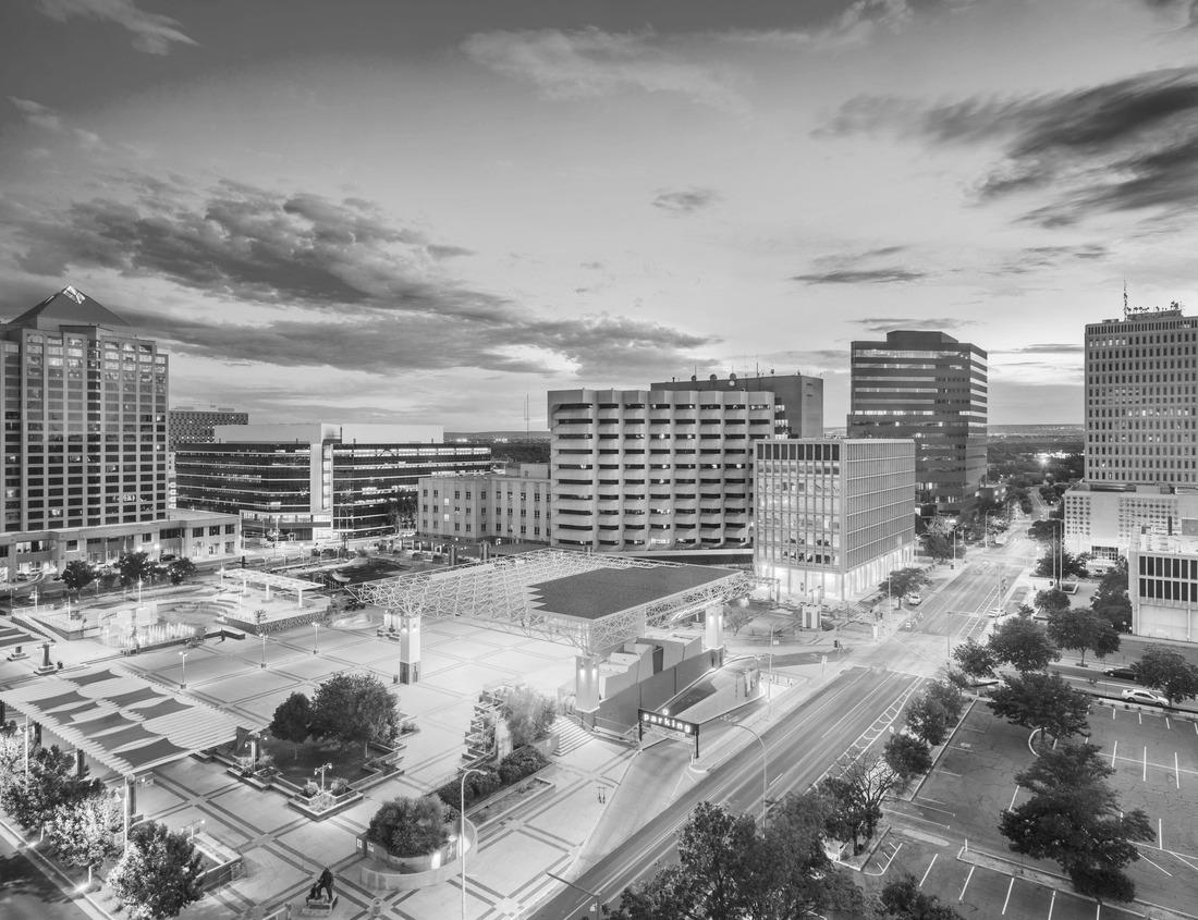 Noah Jigsaw Puzzle The Pond at Olathe Community Center in Olathe, Kansas in black white 1000 pieces