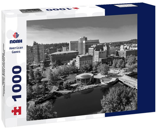 Noah Jigsaw Puzzle The Fluted Wall at Capitol Reef National Park near Torrey Utah in black white 1000 pieces