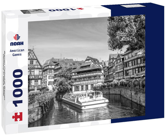 Noah Jigsaw Puzzle Bremen Cathedral, Bremen, Germany in black white 1000 pieces