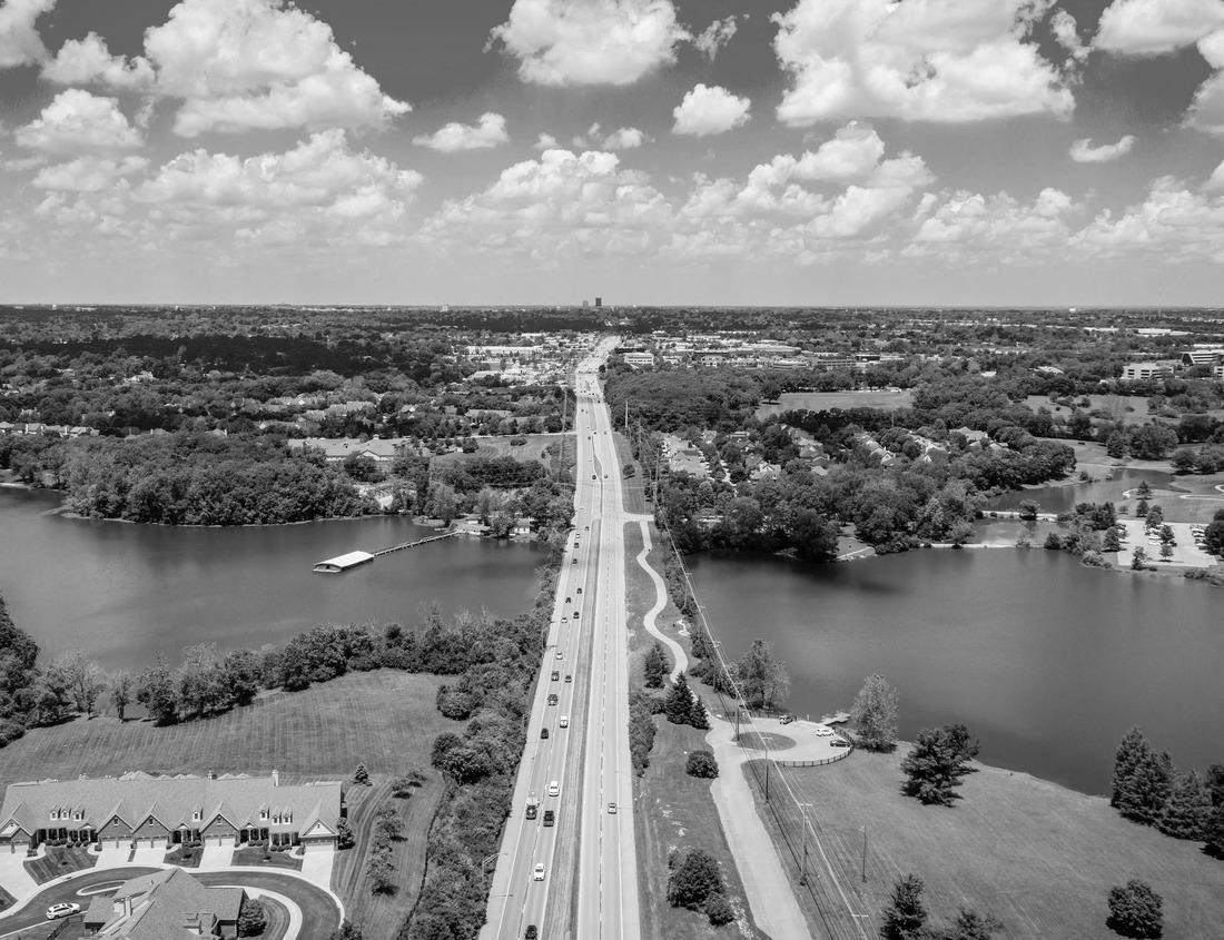 Noah Jigsaw Puzzle Pura Taman Saraswati Temple in Ubud, Bali, Indonesia, October 2023 in black white 1000 pieces