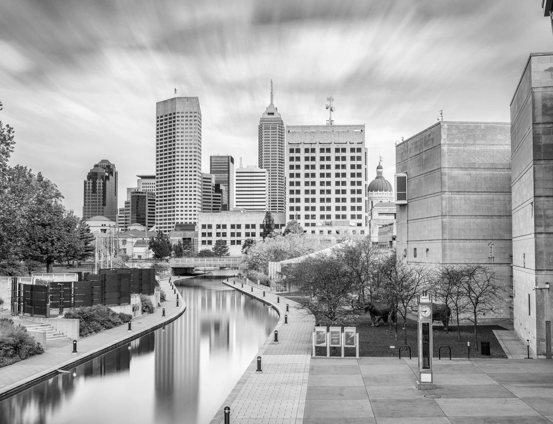 Noah Jigsaw Puzzle Old city of Osnabrück, Lower Saxony, Germany in black white 1000 pieces