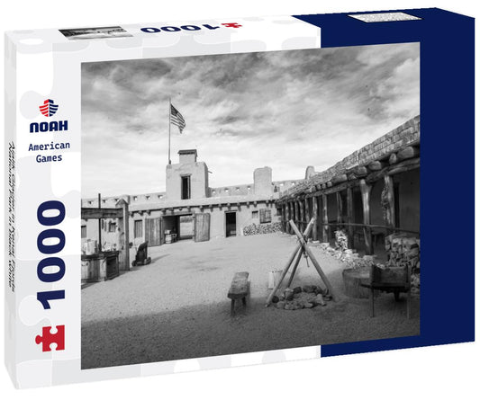 Noah Jigsaw Puzzle Aialik Glacier in Kenai Fjords National Park in black white 1000 pieces