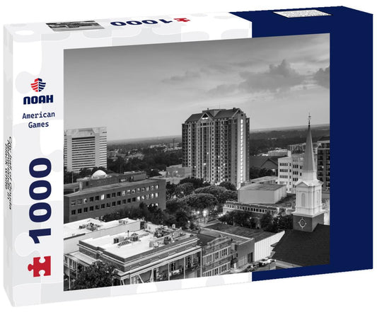 Noah Jigsaw Puzzle City hall of Gouda, Netherlands in black white 1000 pieces