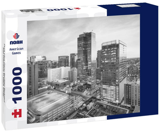 Noah Jigsaw Puzzle Pura Ulun Danu Beratan Bedugul bali indonesia in black white 1000 pieces