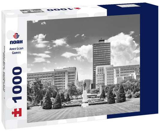 Noah Jigsaw Puzzle beautiful Bosjökloster in Höör Sweden in black white 1000 pieces