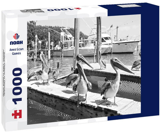 Noah Jigsaw Puzzle Iolani Palace in Honolulu, Hawaii, USA in black white 1000 pieces