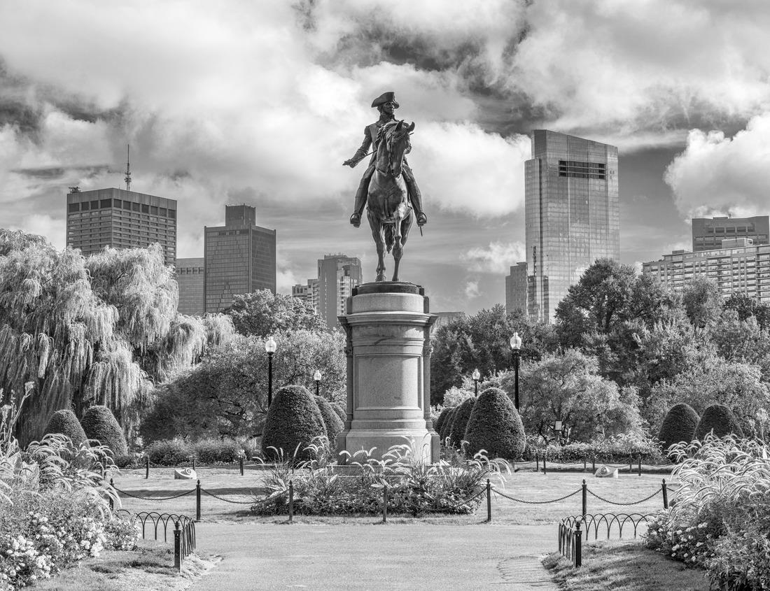 Noah Jigsaw Puzzle Mountainscape In Yellowstone National Park in black white 1000 pieces