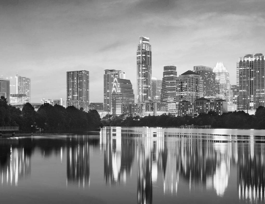 Noah Jigsaw Puzzle Winter city in Potsdam, Brandenburg in black white 1000 pieces