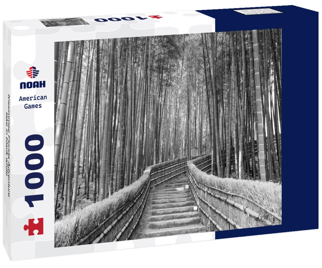 Noah Jigsaw Puzzle Kissimmee Florida Adventure lake in black white 1000 pieces