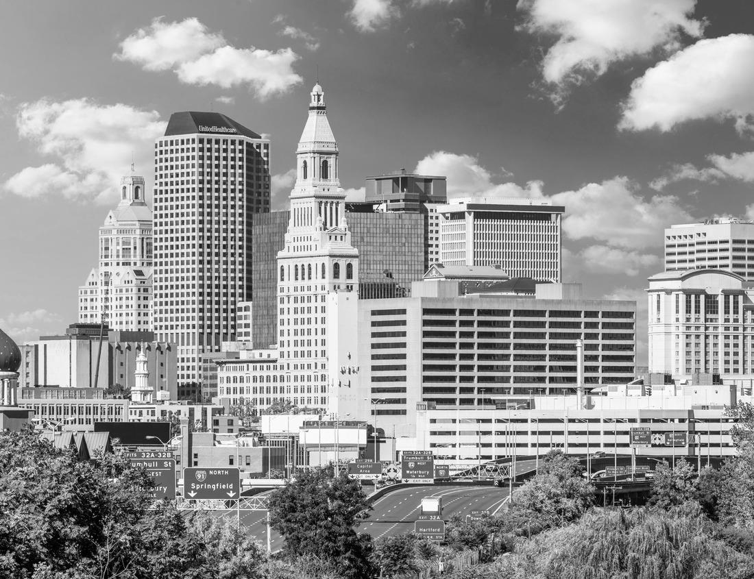 Noah Jigsaw Puzzle Basel, Switzerland, sunrise over the Rhine in black white 1000 pieces