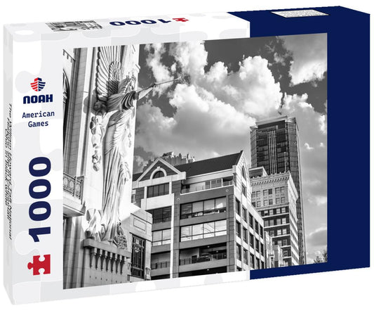 Noah Jigsaw Puzzle The William Howard Taft National Historic Site in Cincinnati, Ohio in black white 1000 pieces