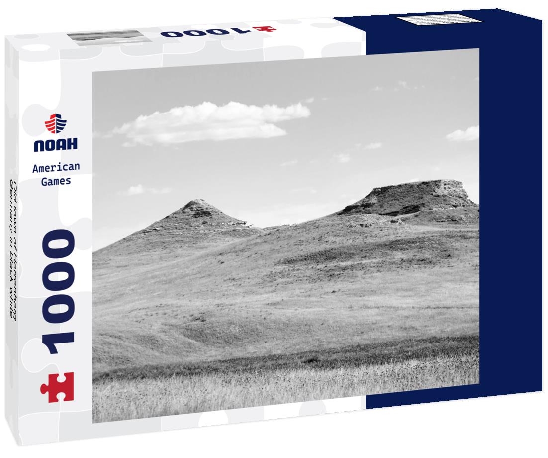 Noah Jigsaw Puzzle Old town of Herrenberg, Germany in black white 1000 pieces