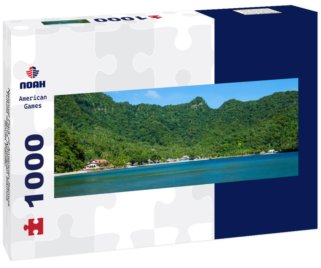 Noah Jigsaw Puzzle National Park of American Samoa, Tutuila island, American Samoa, South Pacific panorama 1000 pieces