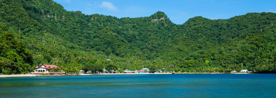 Noah Jigsaw Puzzle National Park of American Samoa, Tutuila island, American Samoa, South Pacific panorama 1000 pieces