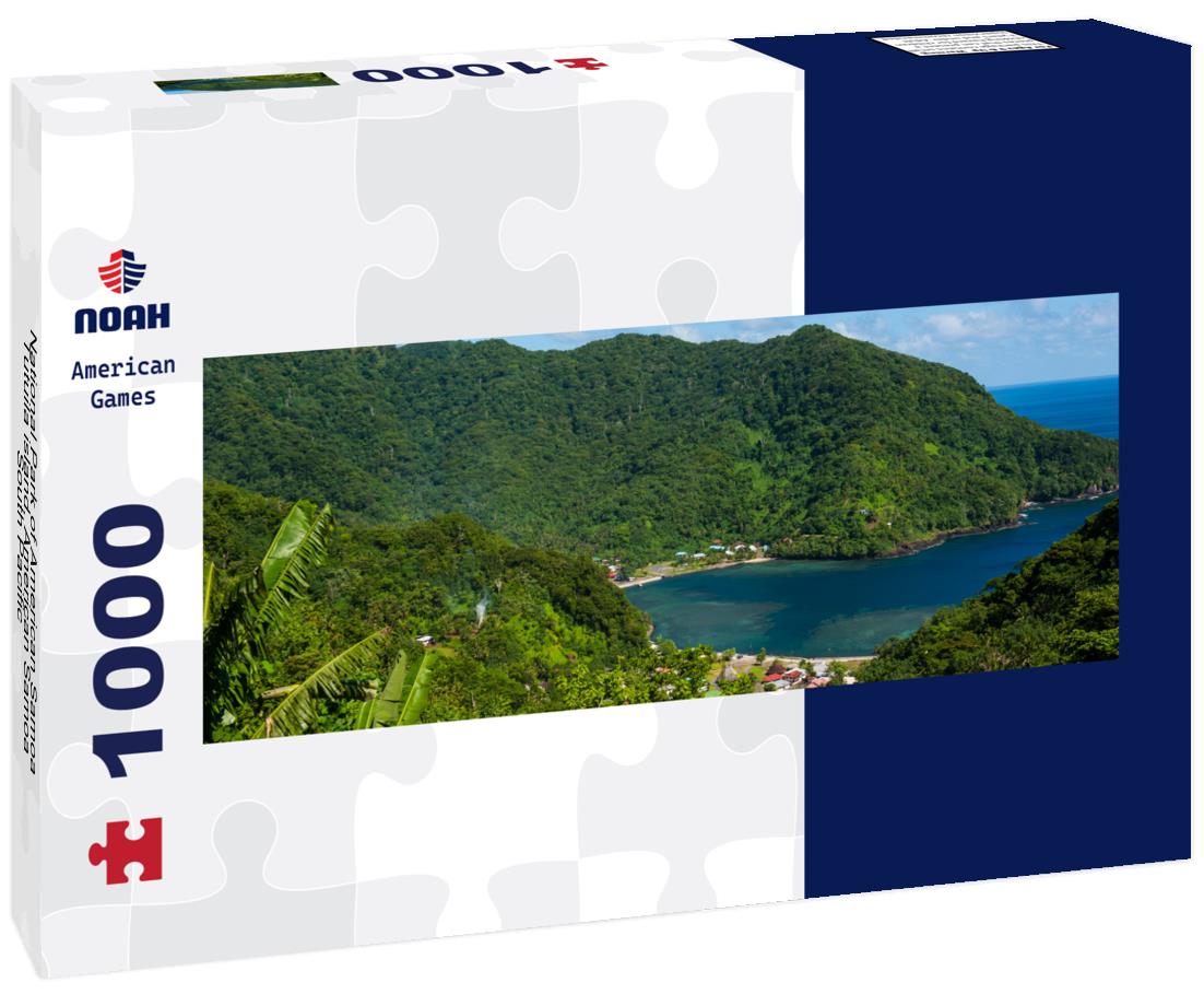 Noah Jigsaw Puzzle National Park of American Samoa, Tutuila island, American Samoa, South Pacific panorama 1000 pieces