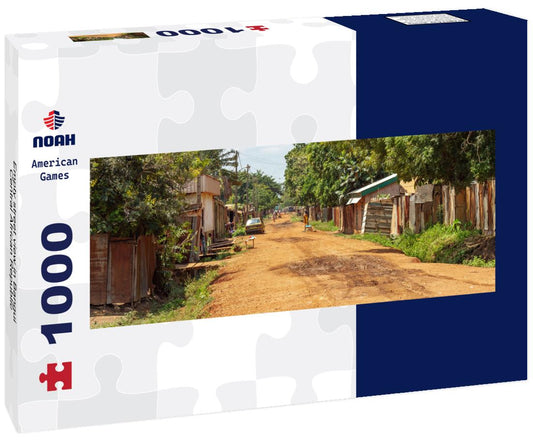 Noah Jigsaw Puzzle Empty street view in Bangui Central African Republic panorama 1000 pieces