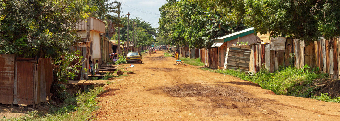 Noah Jigsaw Puzzle Empty street view in Bangui Central African Republic panorama 1000 pieces