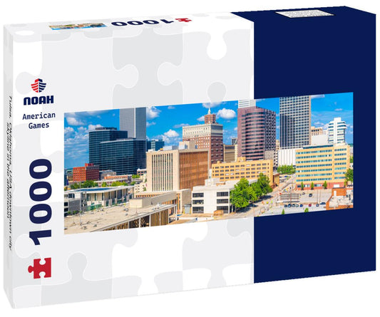 Noah Jigsaw Puzzle Tulsa, Oklahoma, USA downtown city skyline in the afternoon panorama 1000 pieces
