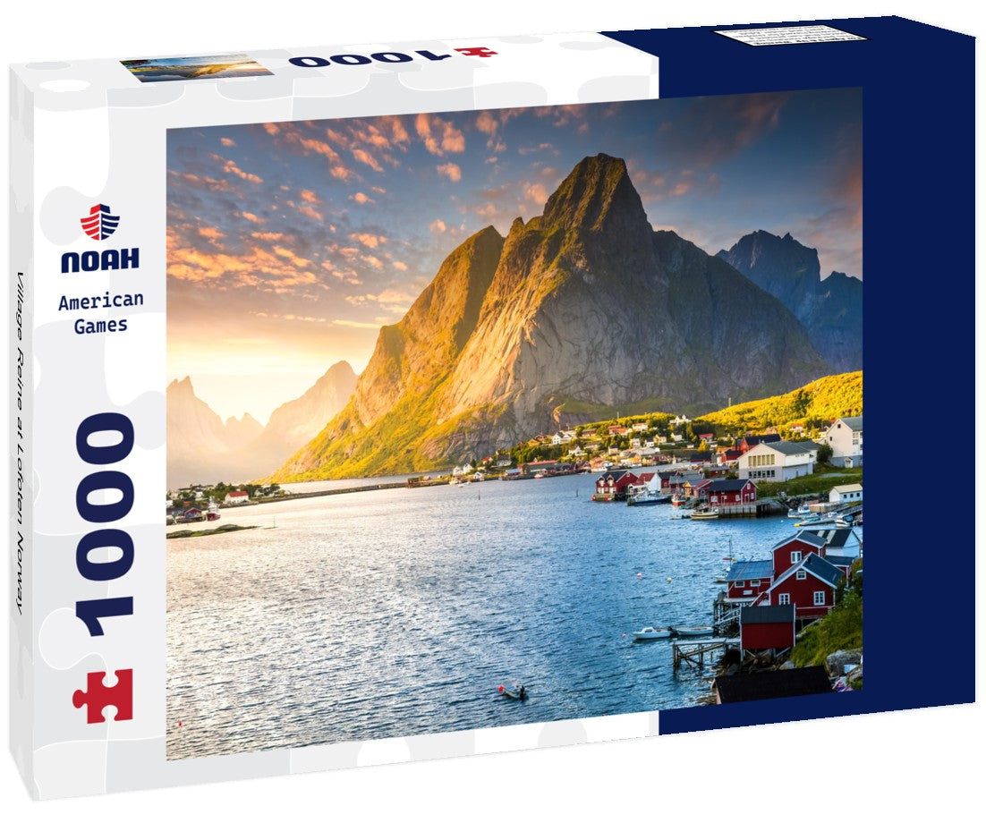 Village Reine at Lofoten Norway 1000pc Puzzle