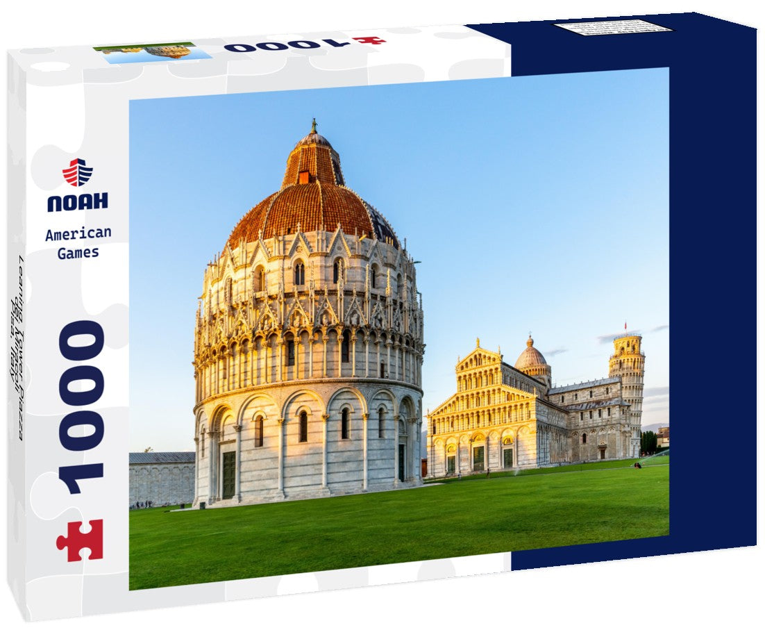 Noah Jigsaw Puzzle Leaning Tower Piazza dei Miracoli, Pisa, Italy 1000 pieces