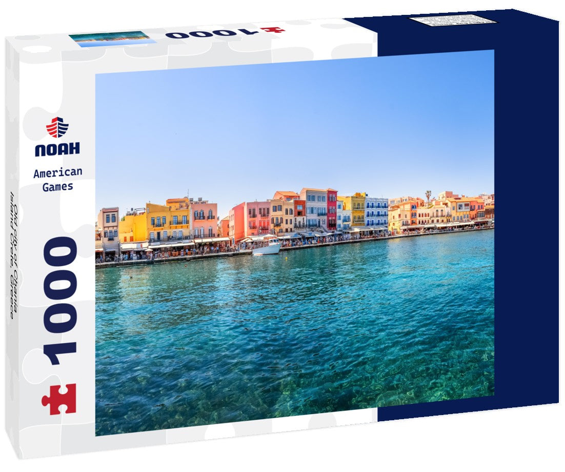 Old city of Chania, Island Crete, Greece 1000pc Puzzle