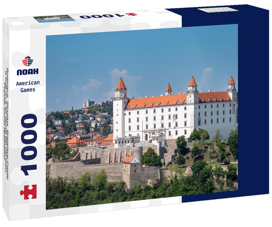 Noah Jigsaw Puzzle Bratislava, Slovakia. Bratislava Castle is built on a hill above the old town. Popular tourist destination 1000 pieces